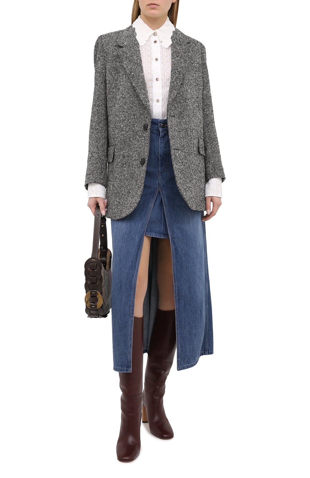 Джинсовая юбка CHLOÉ, арт. CHC20WDJ02154, фото 2