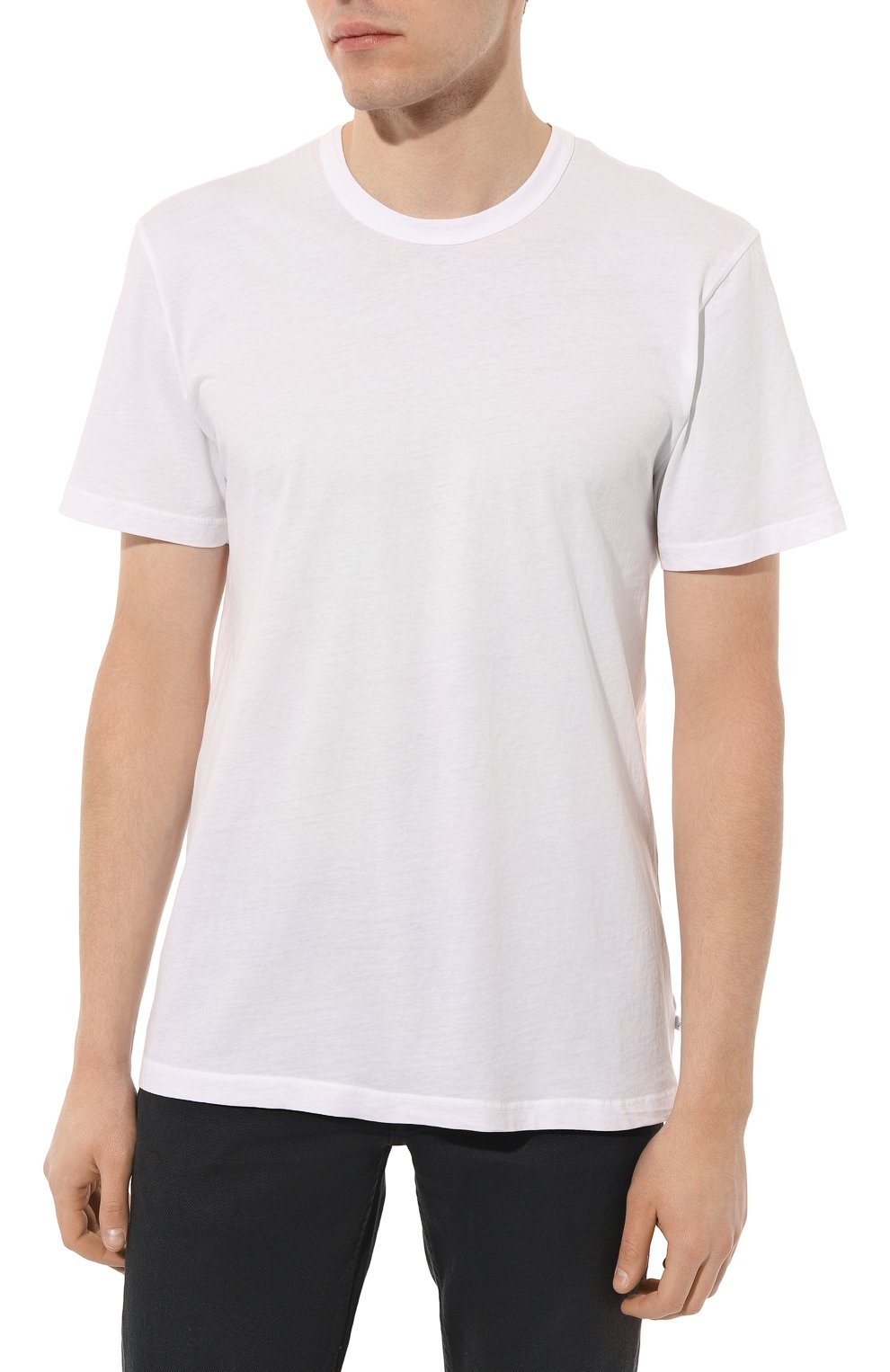 Хлопковая футболка JAMES PERSE, арт. MLJ3311/WHT, фото 3