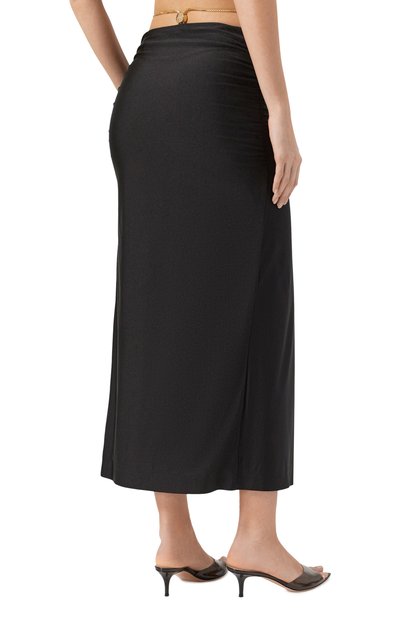 Юбка DANAME черного цвета по цене 39950 руб., арт. 525SS5603W, фото 4 Юбка DANAME, арт. 525SS5603W, фото 4