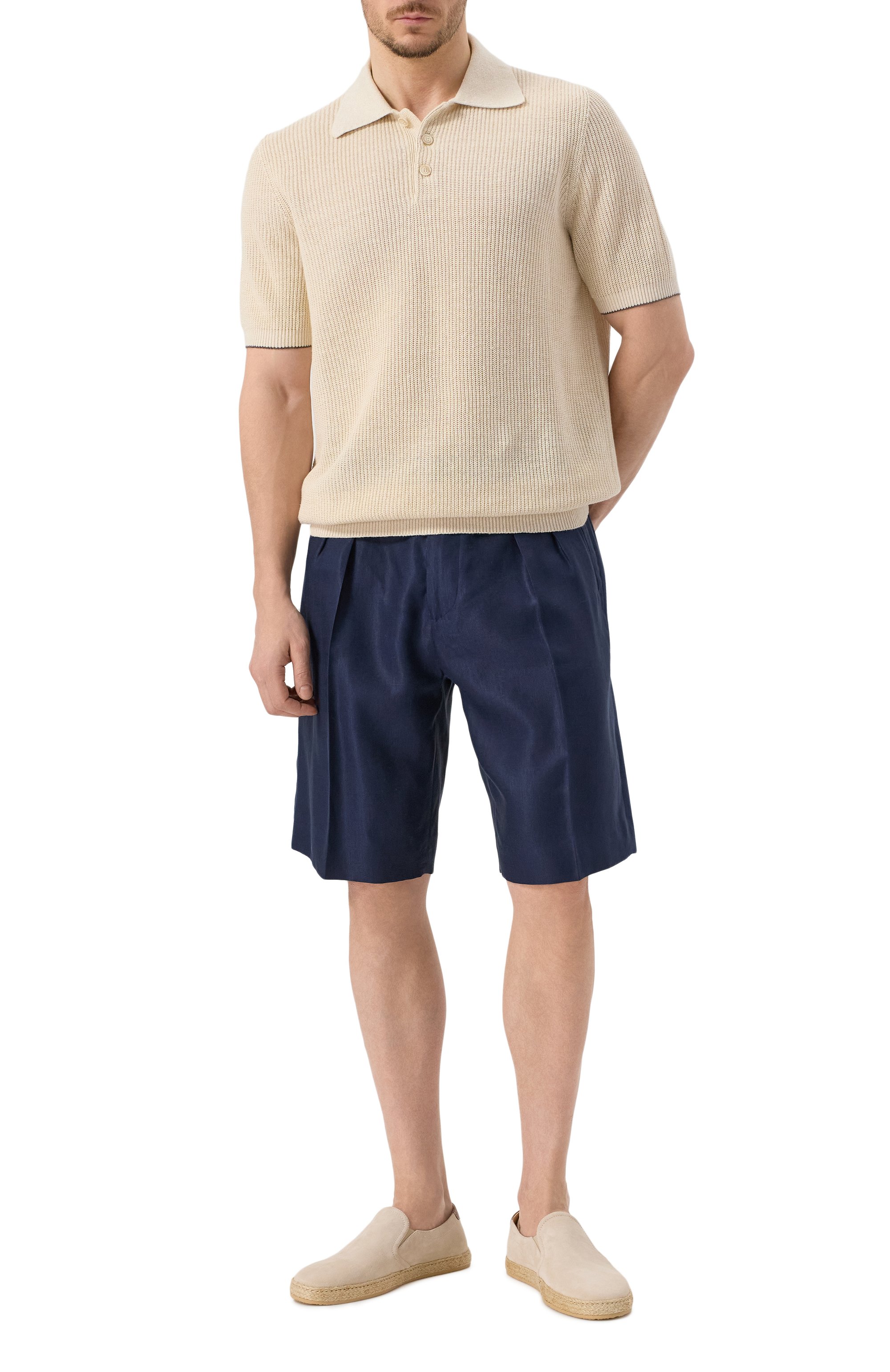 Шорты изо льна и шелка MVST, арт. 25E/X1P/0/D011/5546, фото 2