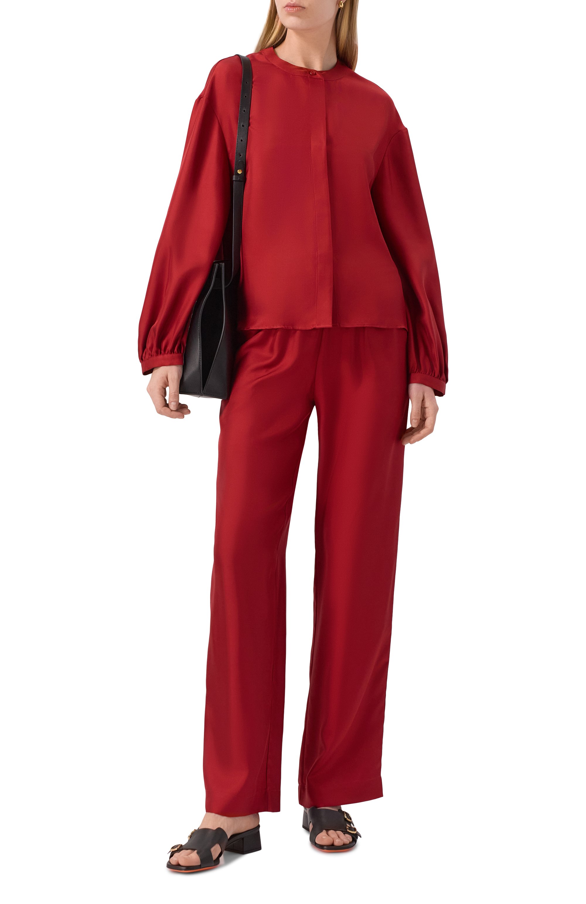 Атласная блузка LOULOU DE SAISON, арт. LEA, фото 2