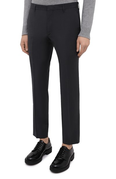 Шерстяные брюки PRADA, арт. UP0164-1W1T-F0480-212, фото 3