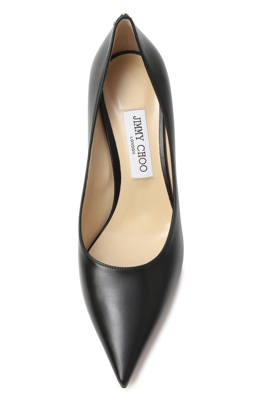 Кожаные туфли Love 85 Jimmy Choo L0VE 85/ZNU Чёрный  L0VE 85/ZNU Фото 6