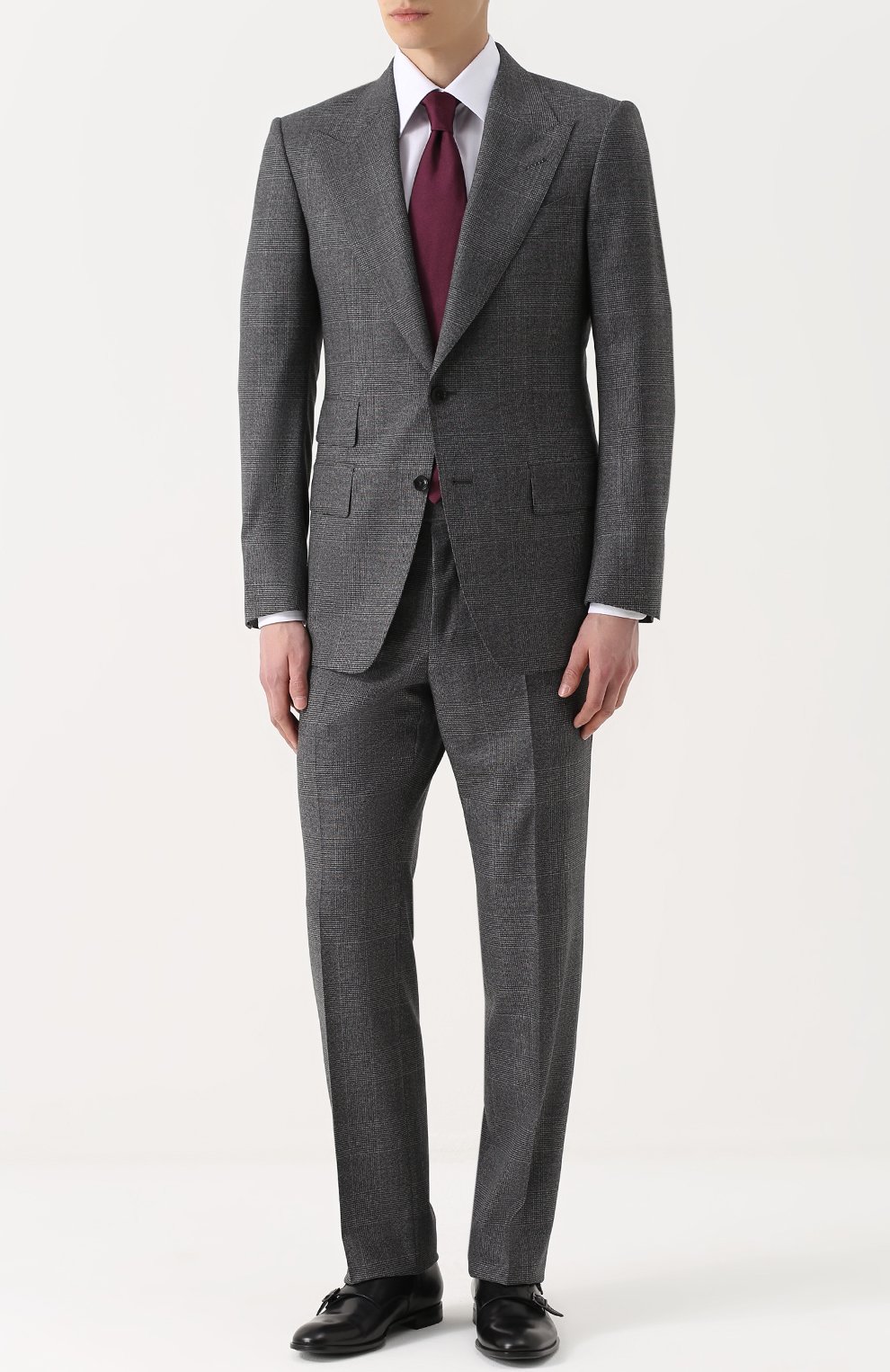 Хлопковая рубашка с итальянским воротником TOM FORD, арт. 2FT880/94S1JE, фото 2