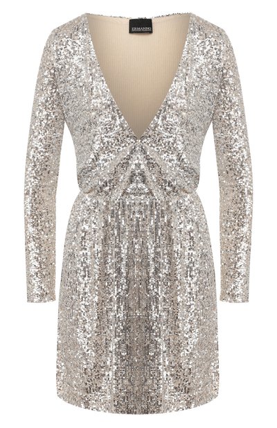 Женское платье с пайетками ERMANNO ERMANNO SCERVINO, арт. 45T AB04 PAI