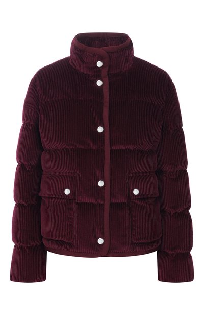 Женский вельветовый пуховик KITON, арт. D62632K0557L