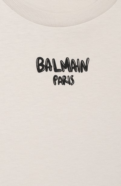 Хлопковая футболка BALMAIN, арт. BZ8H31, фото 3