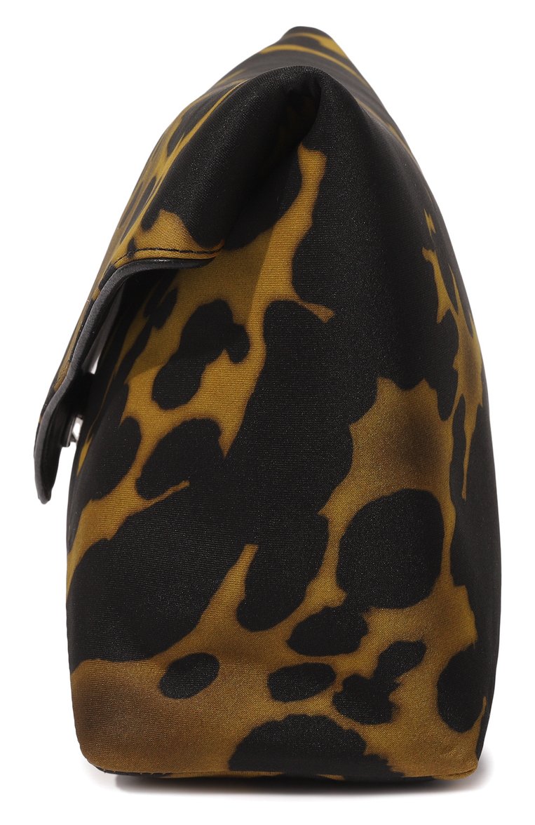 Женский клатч DRIES VAN NOTEN хаки цвета, арт. 222-031507-703 | Фото 4 (Размер: medium; Материал: Текстиль; Женское Кросс-КТ: Клатч-клатчи)