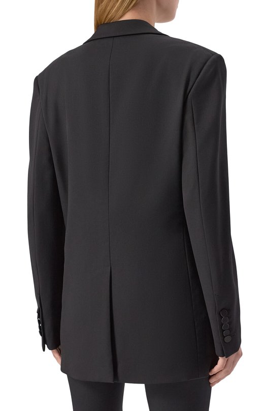 Шерстяной жакет Tom Ford GI2923FAX843 LB999 Чёрный  GI2923FAX843 LB999 Фото 4