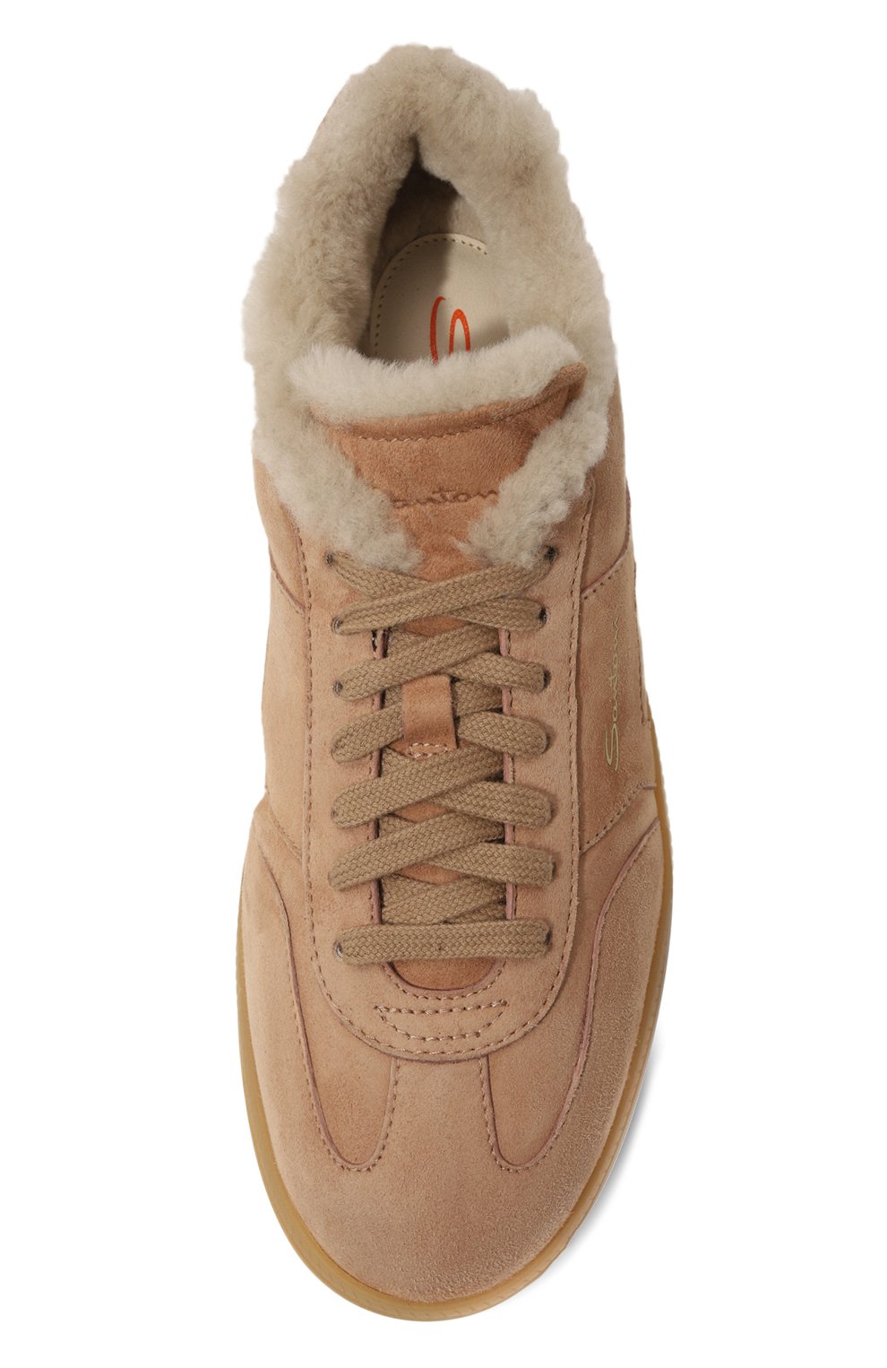 Замшевые кеды SANTONI, арт. WBPG61285FARPSVZ, фото 6