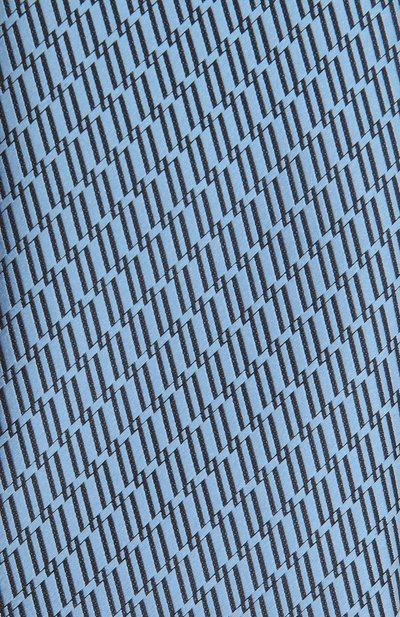 Шелковый галстук ZEGNA голубого цвета по цене 28350 руб., арт. Z2E10T/18S, фото 3 Шелковый галстук ZEGNA, арт. Z2E10T/18S, фото 3
