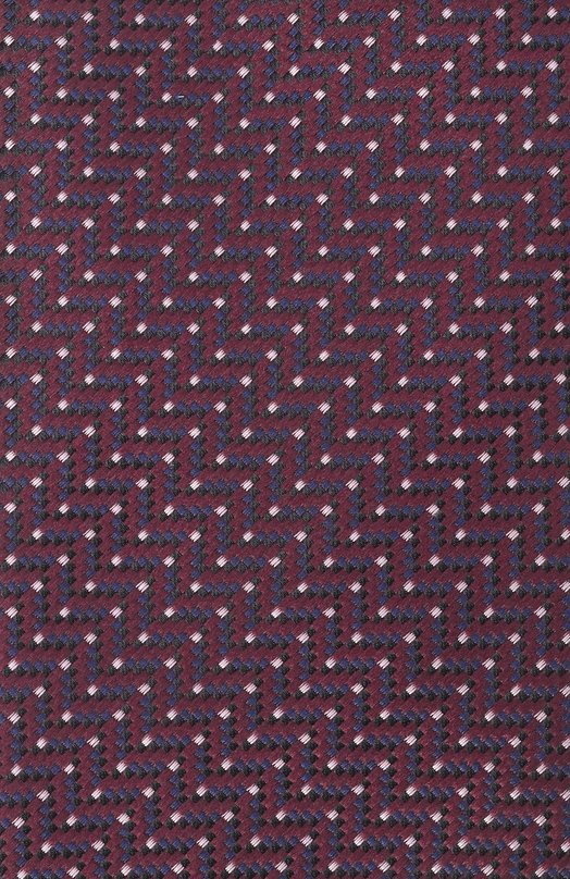 Шелковый галстук Brioni 061D00/PD465 Бордовый  061D00/PD465 Фото 4