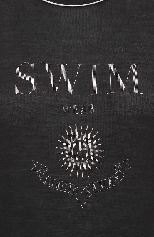 Футболка Giorgio Armani GW001193/AF15963 Чёрный  GW001193/AF15963 Фото 6