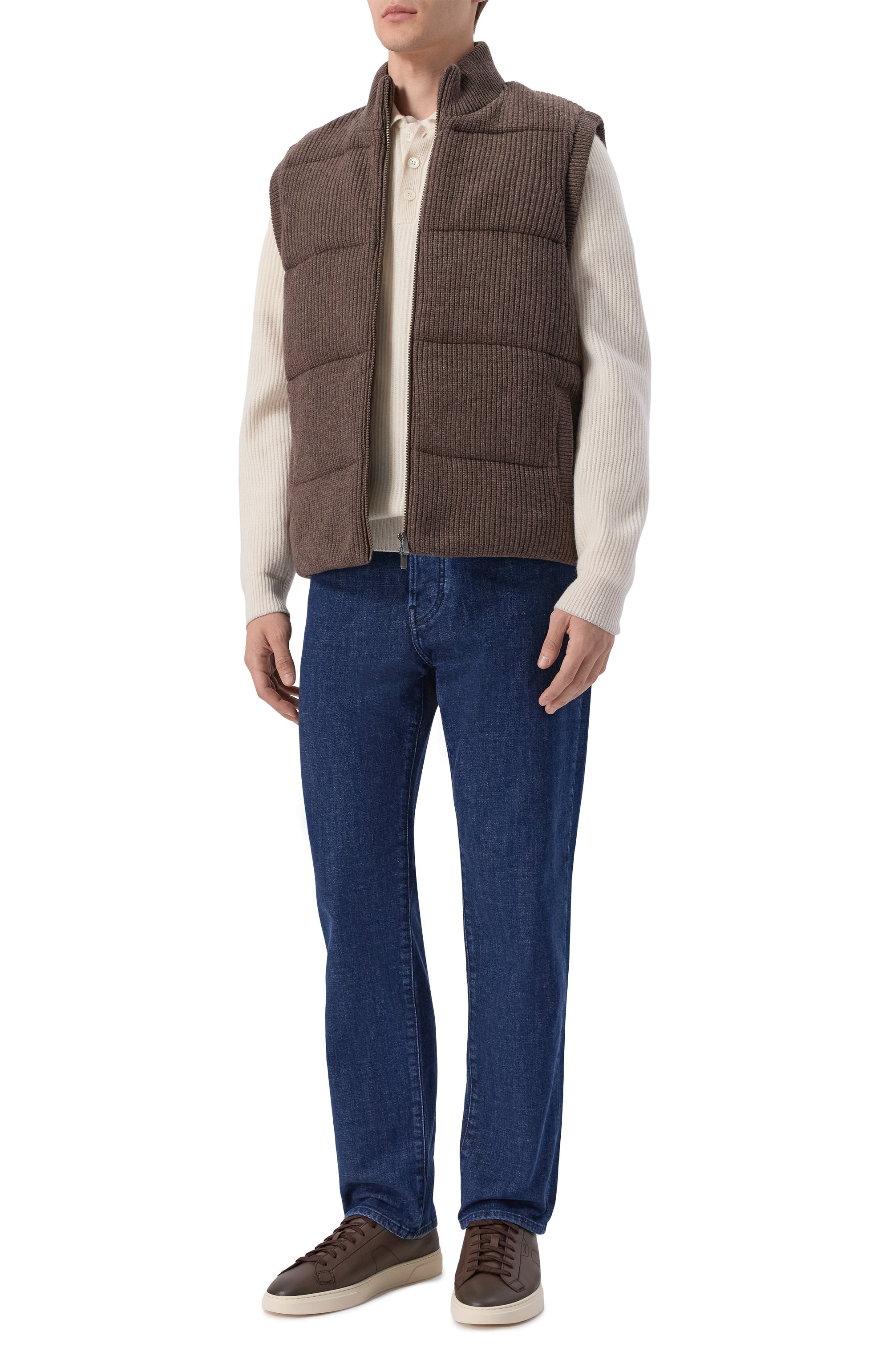 Шерстяной жилет MC2 SAINT BARTH, арт. LEE001-00028I/LEEDS KNIT, фото 2