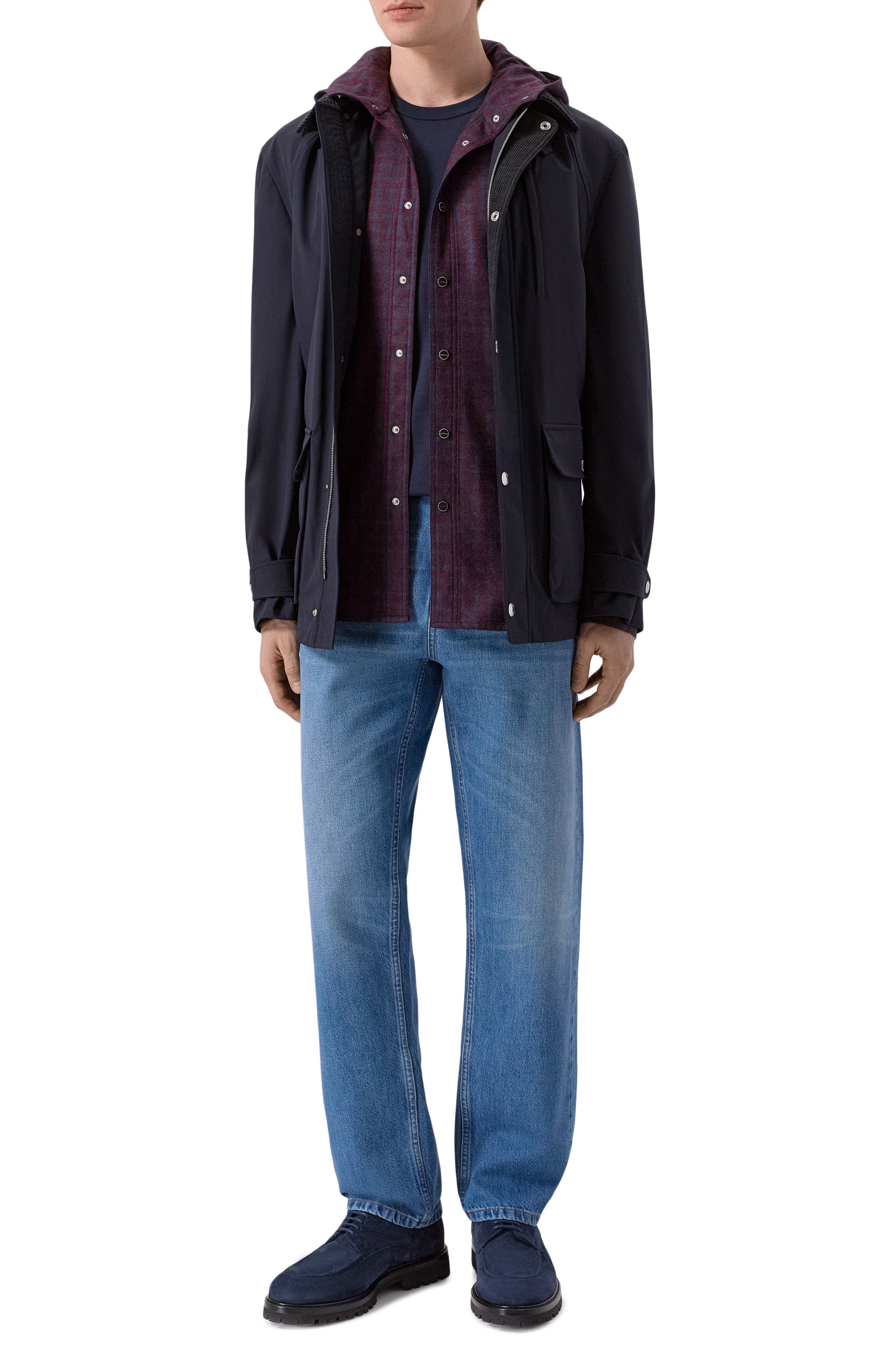 Шерстяная рубашка KITON, арт. UMCMARK0167G37, фото 2