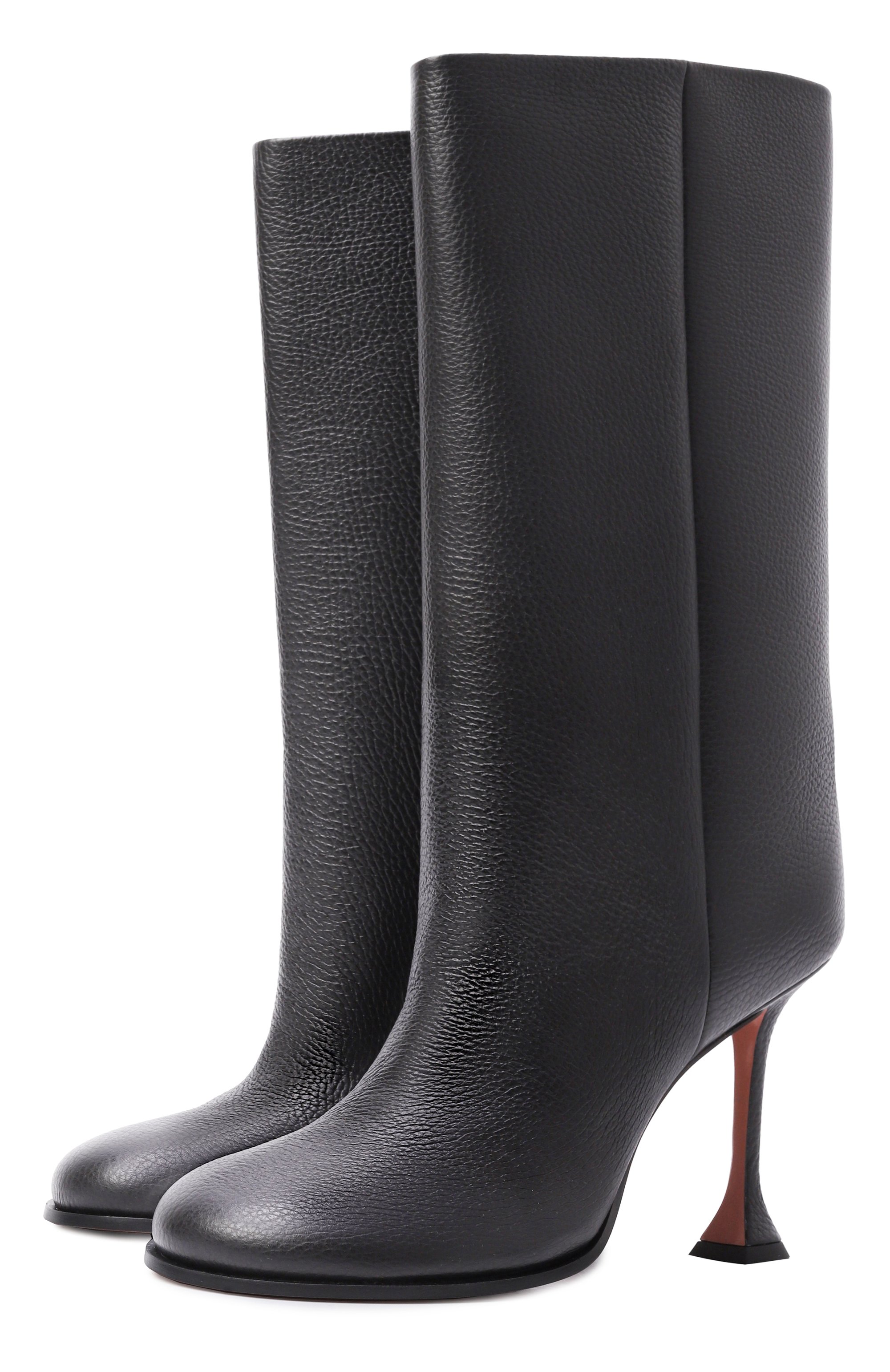 Кожаные сапоги liya 95 AMINA MUADDI, арт. LIYA B00T 95/GRAINY LEATHER, фото 1