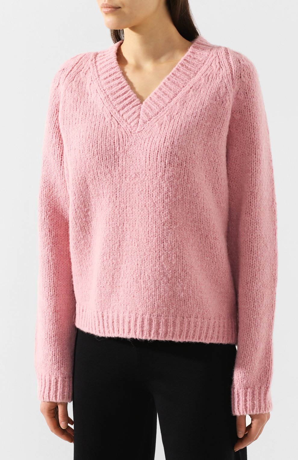 Шерстяной свитер MANSUR GAVRIEL, арт. WF19K018H0, фото 3