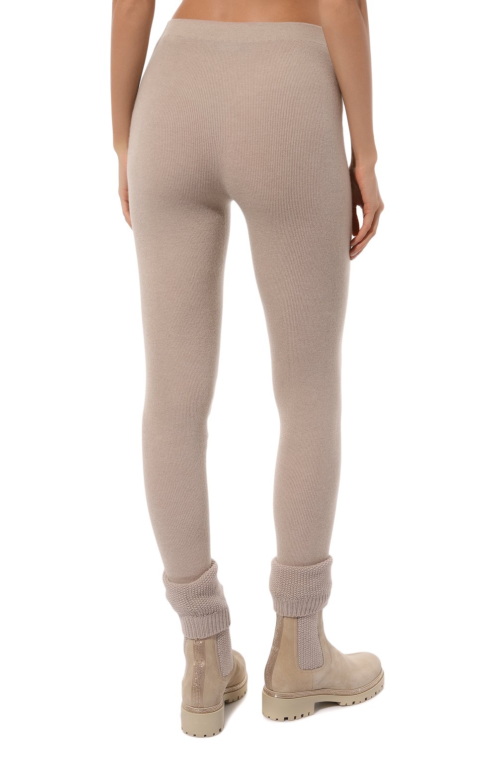 Кашемировые легинсы MVST светло-бежевого цвета по цене 99750 руб., арт. TSA05PM/2533, фото 4 Кашемировые легинсы MVST, арт. TSA05PM/2533, фото 4