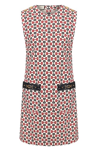 Женское хлопковое платье GUCCI, арт. 605568/XDAZ5