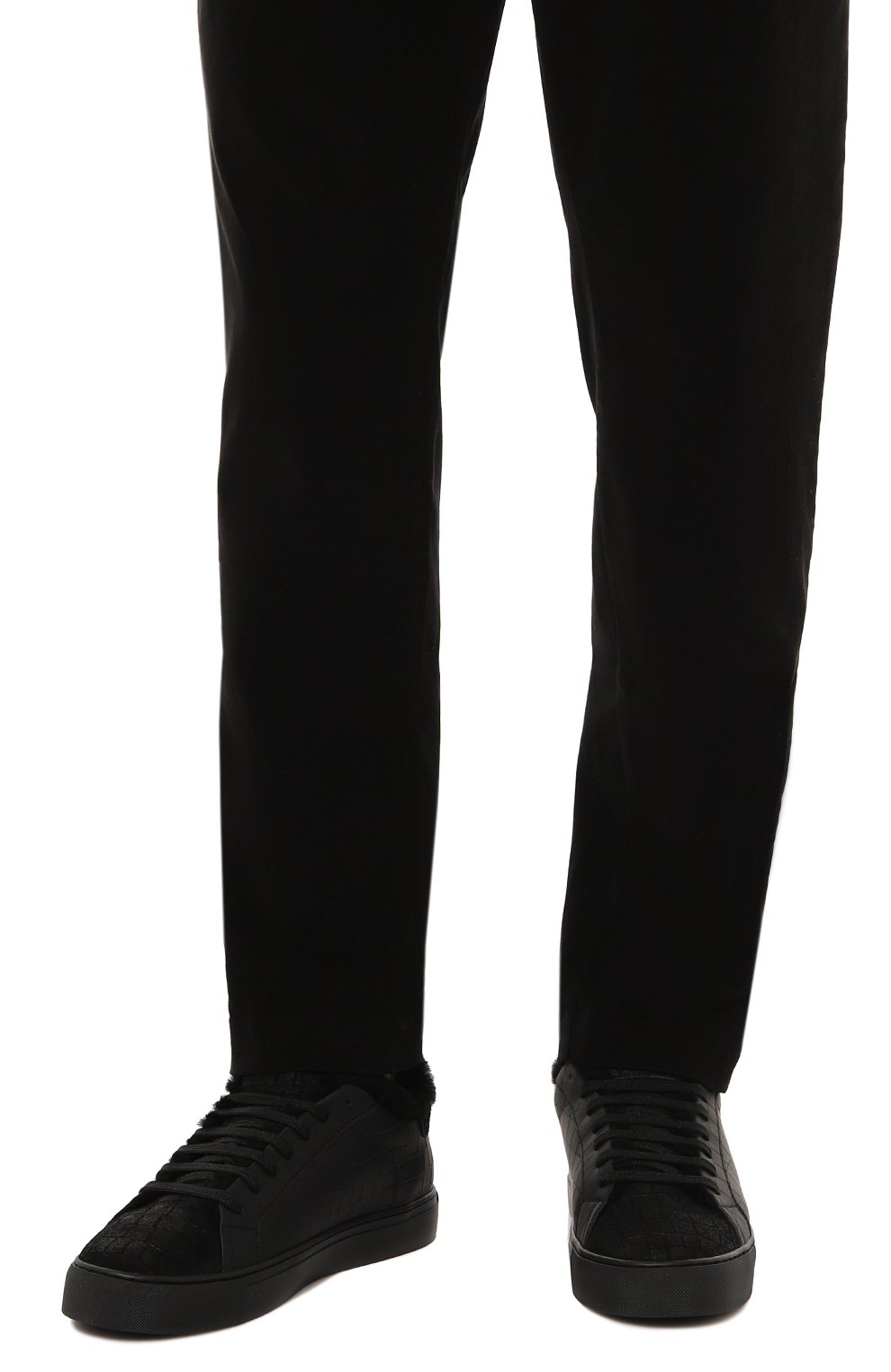 Кожаные кеды essence HIDE AND JACK, арт. ED0BLM, фото 3