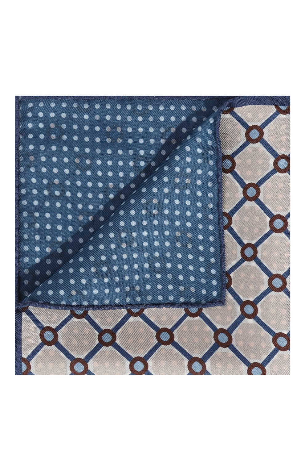 Шелковый платок ALTEA серого цвета по цене 6705 руб., арт. 2358438, фото 1 Шелковый платок ALTEA, арт. 2358438, фото 1