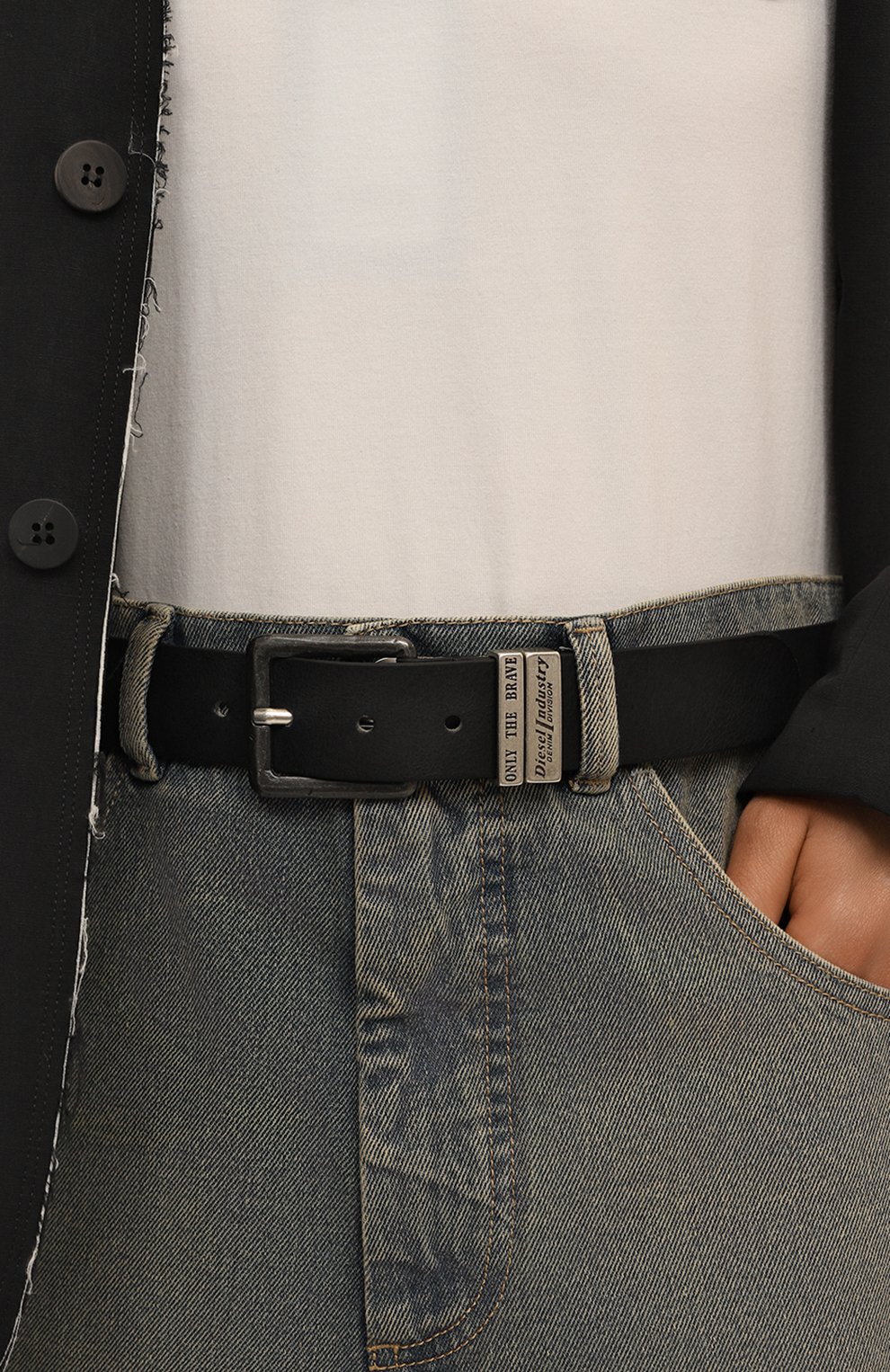 Кожаный ремень DIESEL, арт. X08532/PR227, фото 2