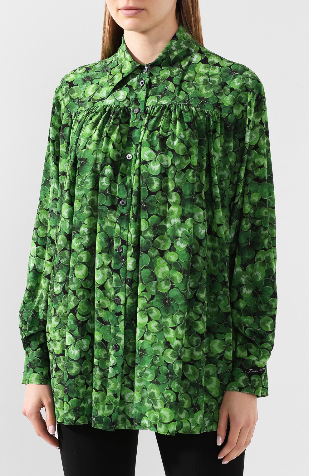 Шелковая рубашка DOLCE & GABBANA, арт. F5M50T/IS1AW, фото 3