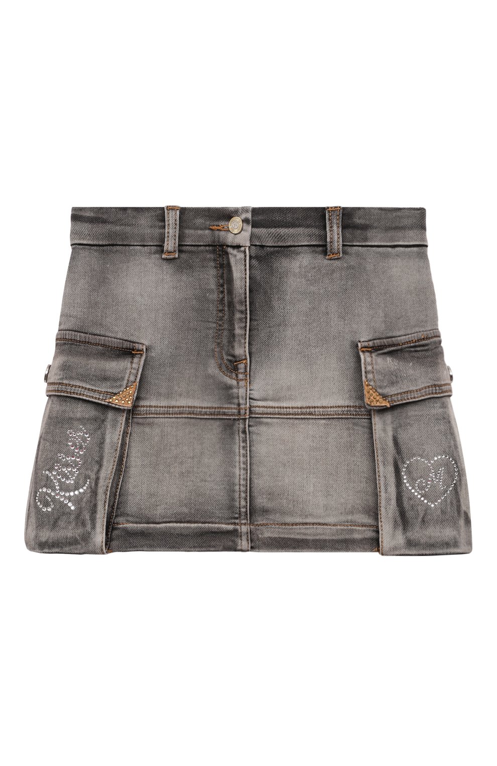 Джинсовая юбка MONNALISA, арт. 19D701, фото 1