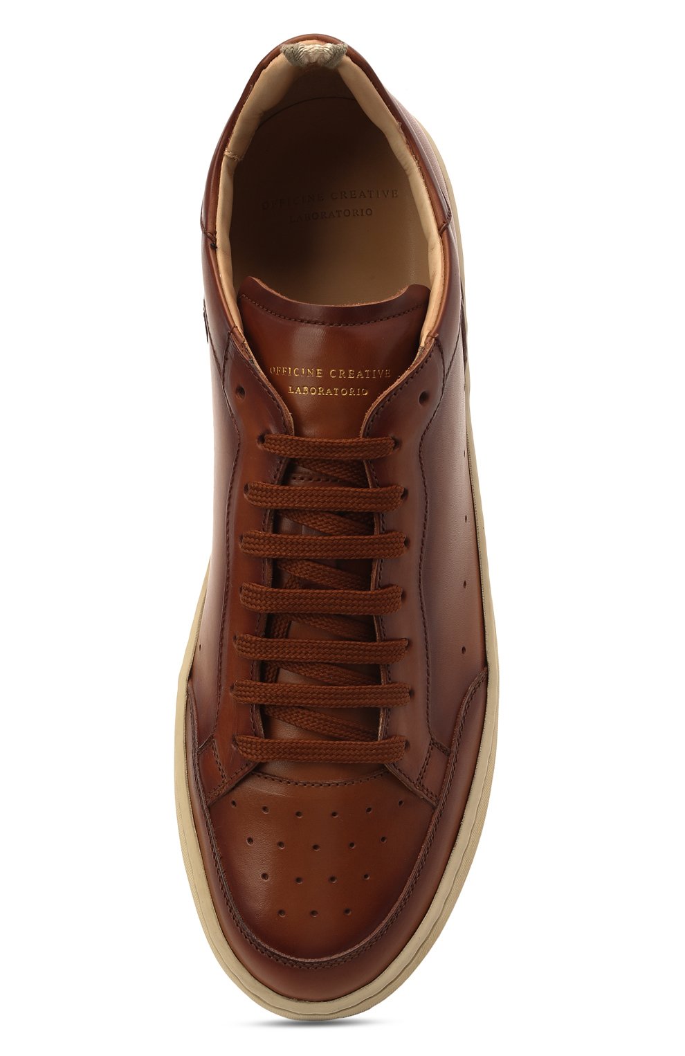 Кожаные кеды OFFICINE CREATIVE, арт. KAREEM LUX/001/AER0 BUTTER0, фото 5