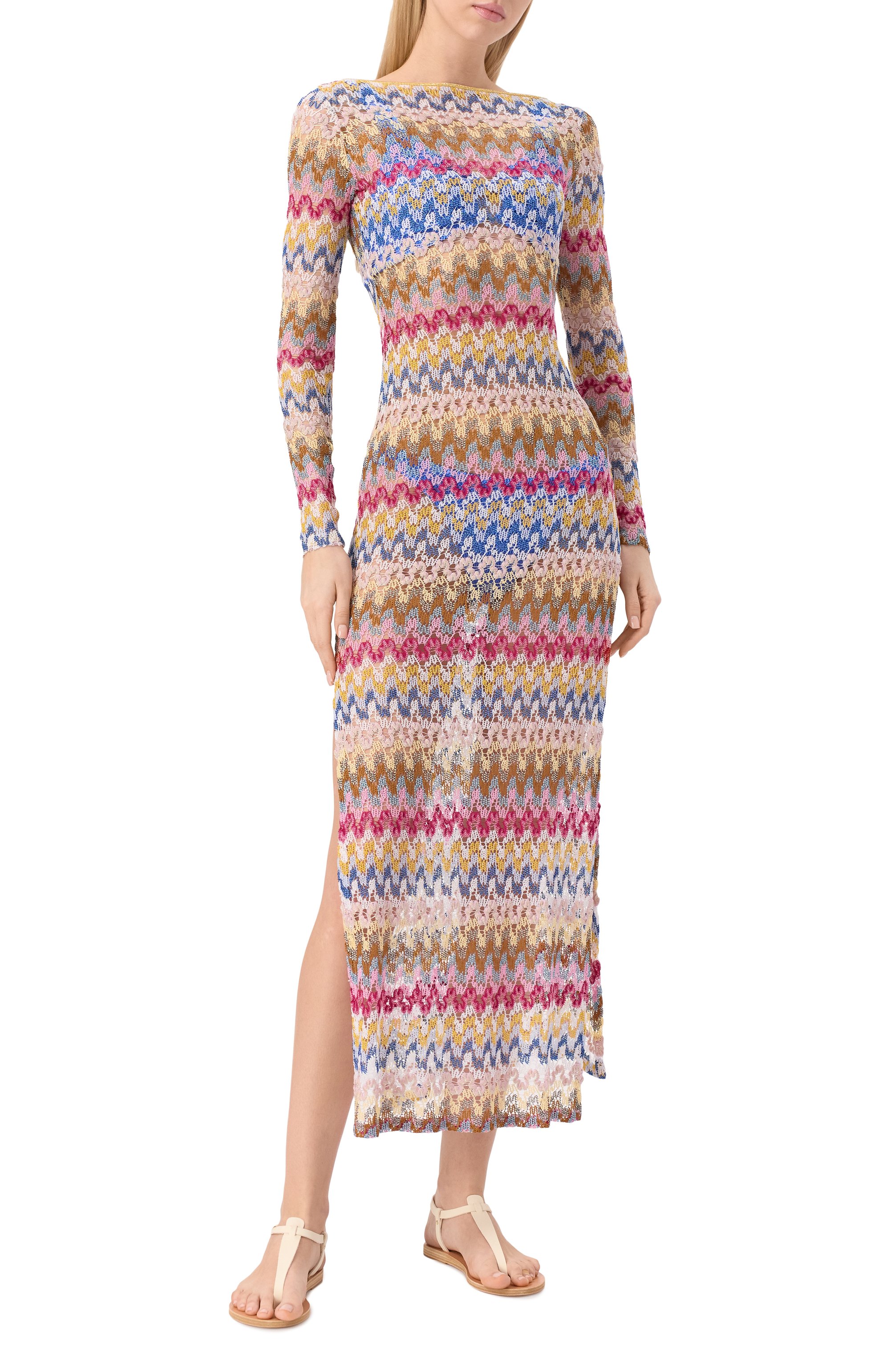 Платье из вискозы MISSONI, арт. MS25SQ14/BR0000, фото 3