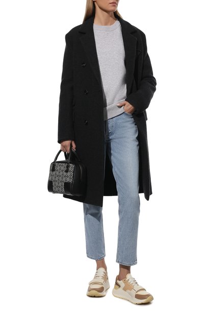 Комбинированные кроссовки bandana BURBERRY, арт. 8045284, фото 2