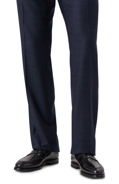 Кожаные пенни-лоферы W.GIBBS, арт. 0354003/LUX ANIL, фото 3