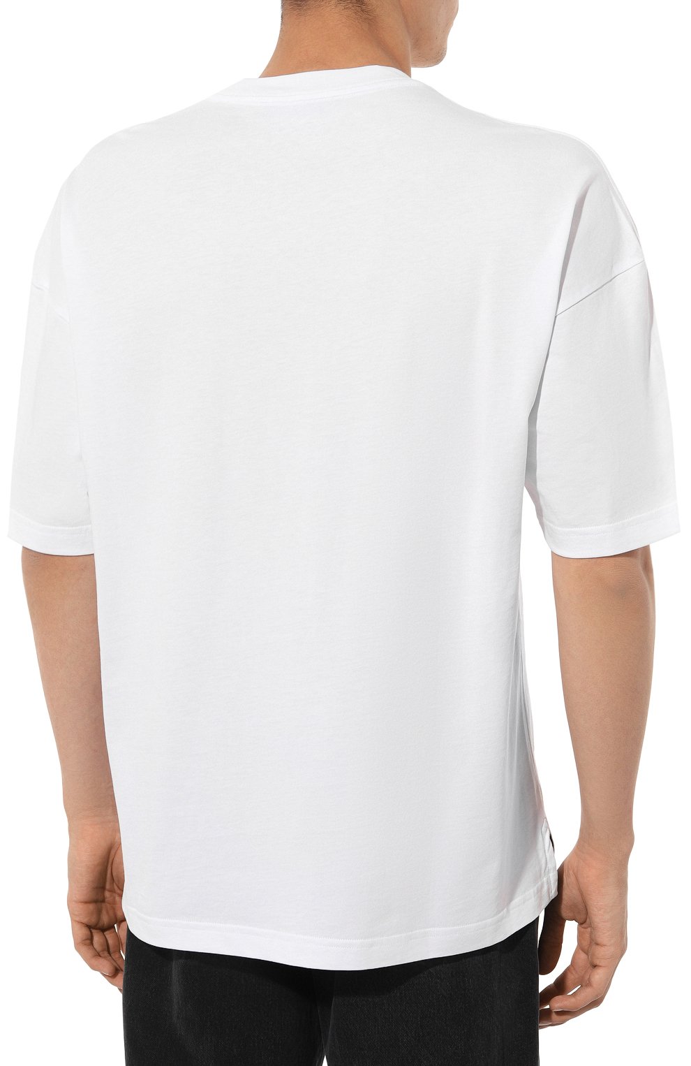 Хлопковая футболка KITON, арт. UMM047301, фото 4