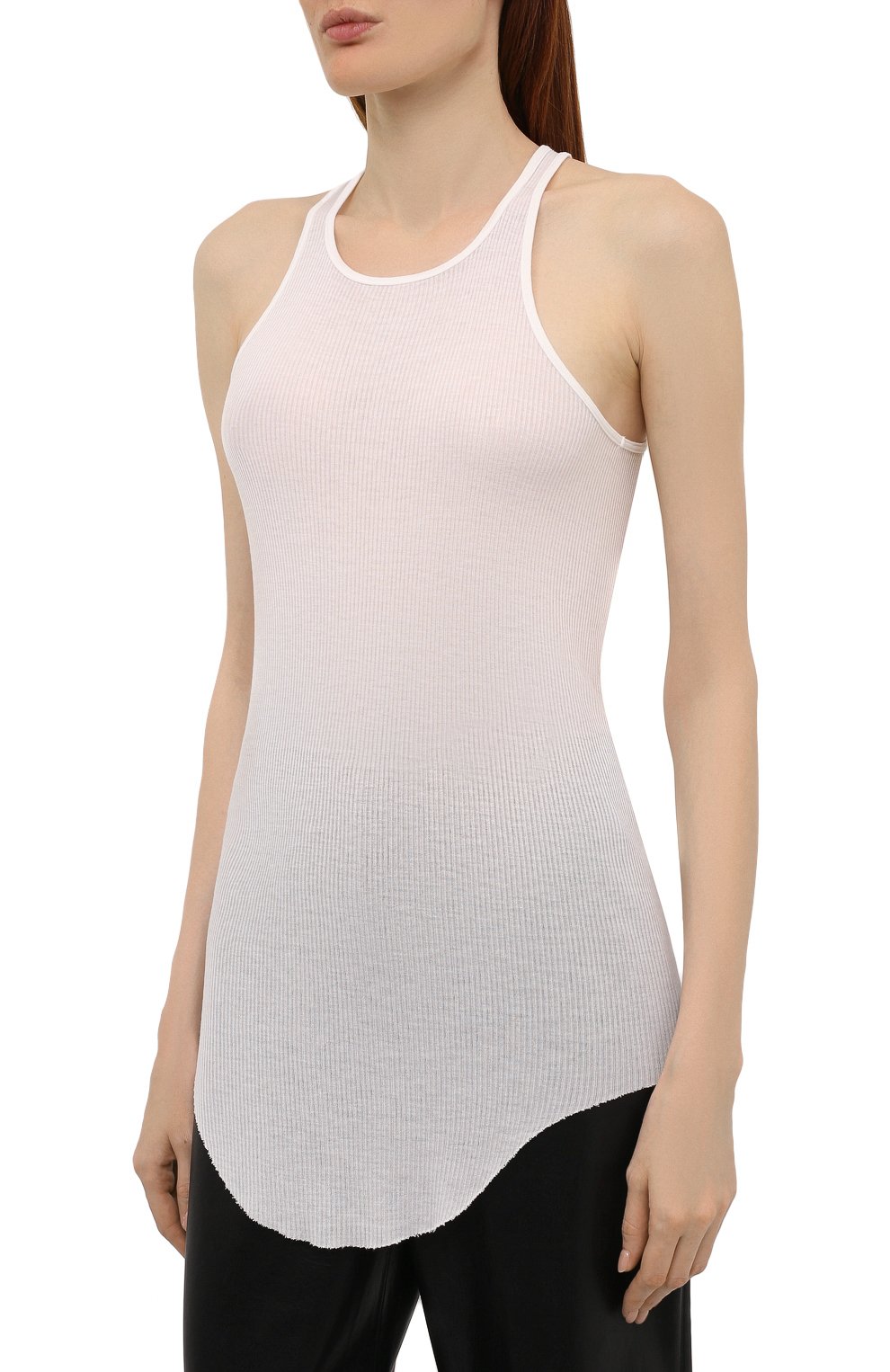 Майка из вискозы и шелка RICK OWENS, арт. RP02A7101/RC, фото 3