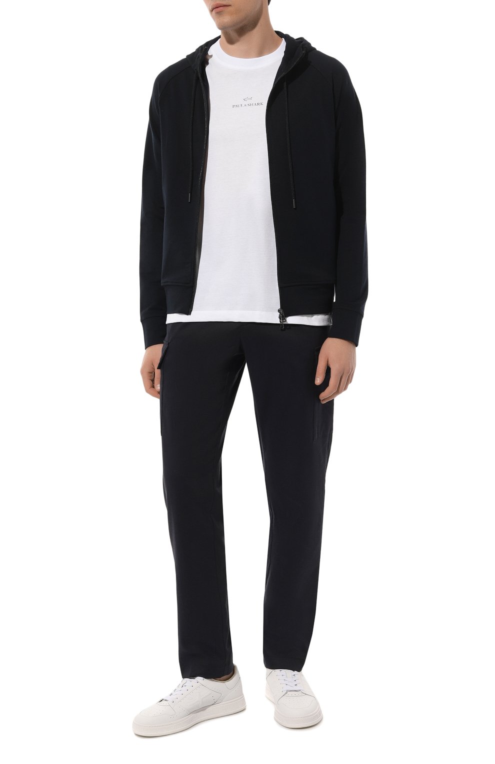 Хлопковая футболка PAUL&SHARK, арт. 14311646, фото 2