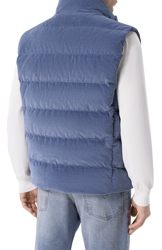 Вельветовый жилет MVST M25.1MM.0013_001 Голубой  M25.1MM.0013_001 Фото 4