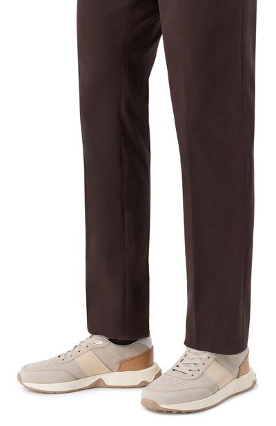 Замшевые кроссовки TOD’S, арт. XXM63K0GT80/S0B, фото 3