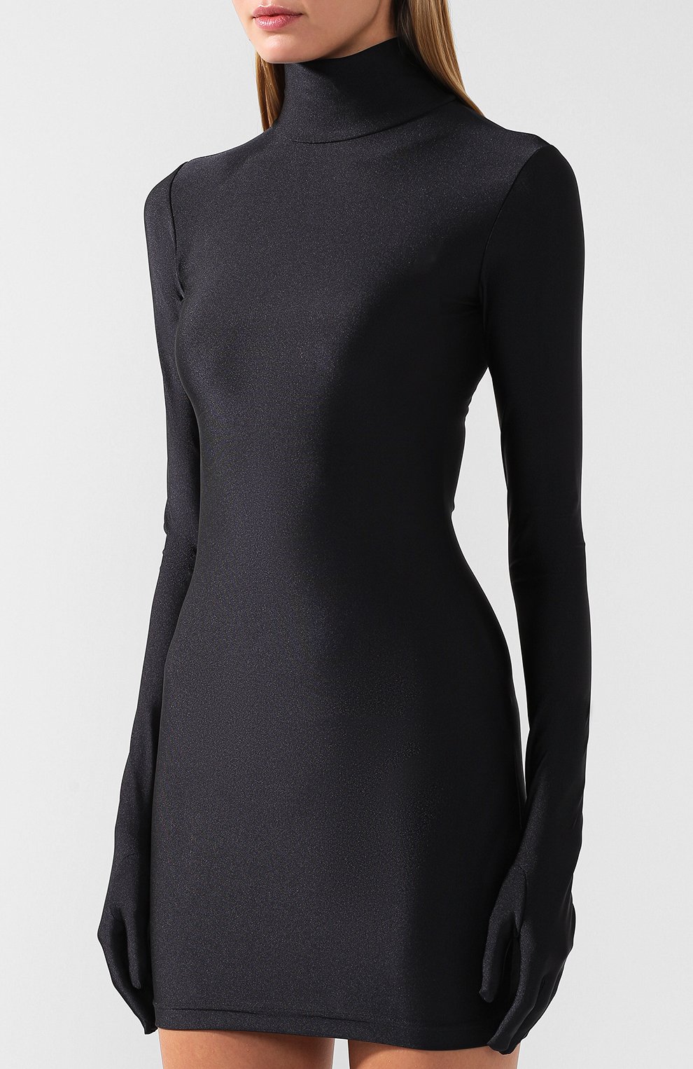 Мини-платье с воротником-стойкой VETEMENTS, арт. WAH19DR105, фото 3