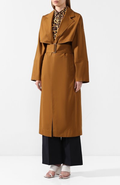 Хлопковый тренч VICTORIA BECKHAM, арт. 1120WCT000906A, фото 3
