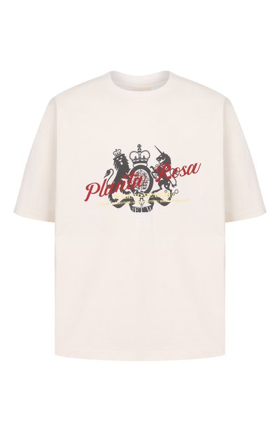 Женская хлопковая футболка PLANTA ROSA, арт. PR/T02/BLAZON-STRIKETHROUGH/280