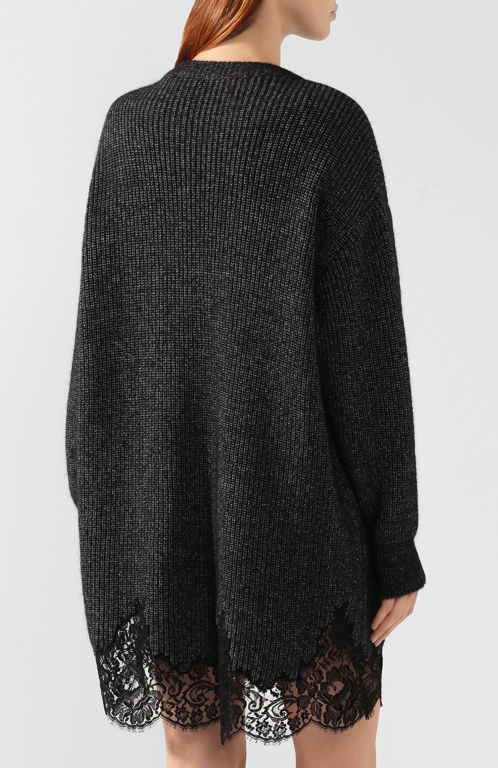 Платье из смеси хлопка и шерсти GIVENCHY, арт. BW20QF4Z53, фото 4