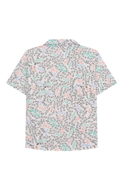 Хлопковая рубашка MSGM KIDS, арт. S6MSJBSI236, фото 2