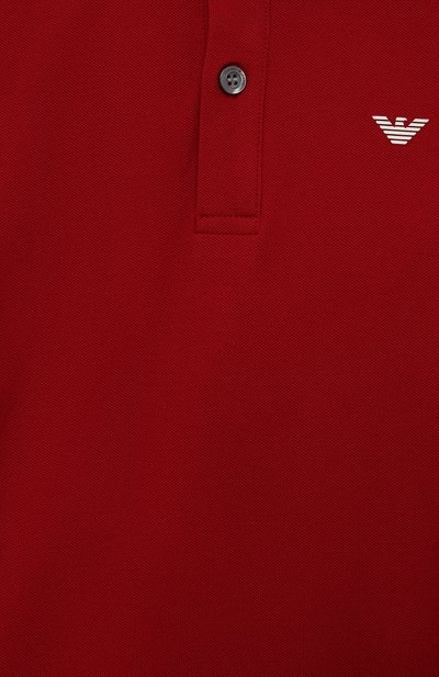 Хлопковое поло EMPORIO ARMANI, арт. 8N4FB3/1JPTZ, фото 3