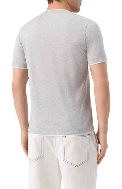 Футболка из шелка и хлопка GRAN SASSO, арт. 60123/78410, фото 4