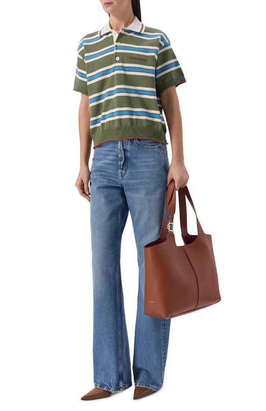 Сумка-тоут C-Easy large Coccinelle E1SHA110101 Коричневый  E1SHA110101 Фото 8