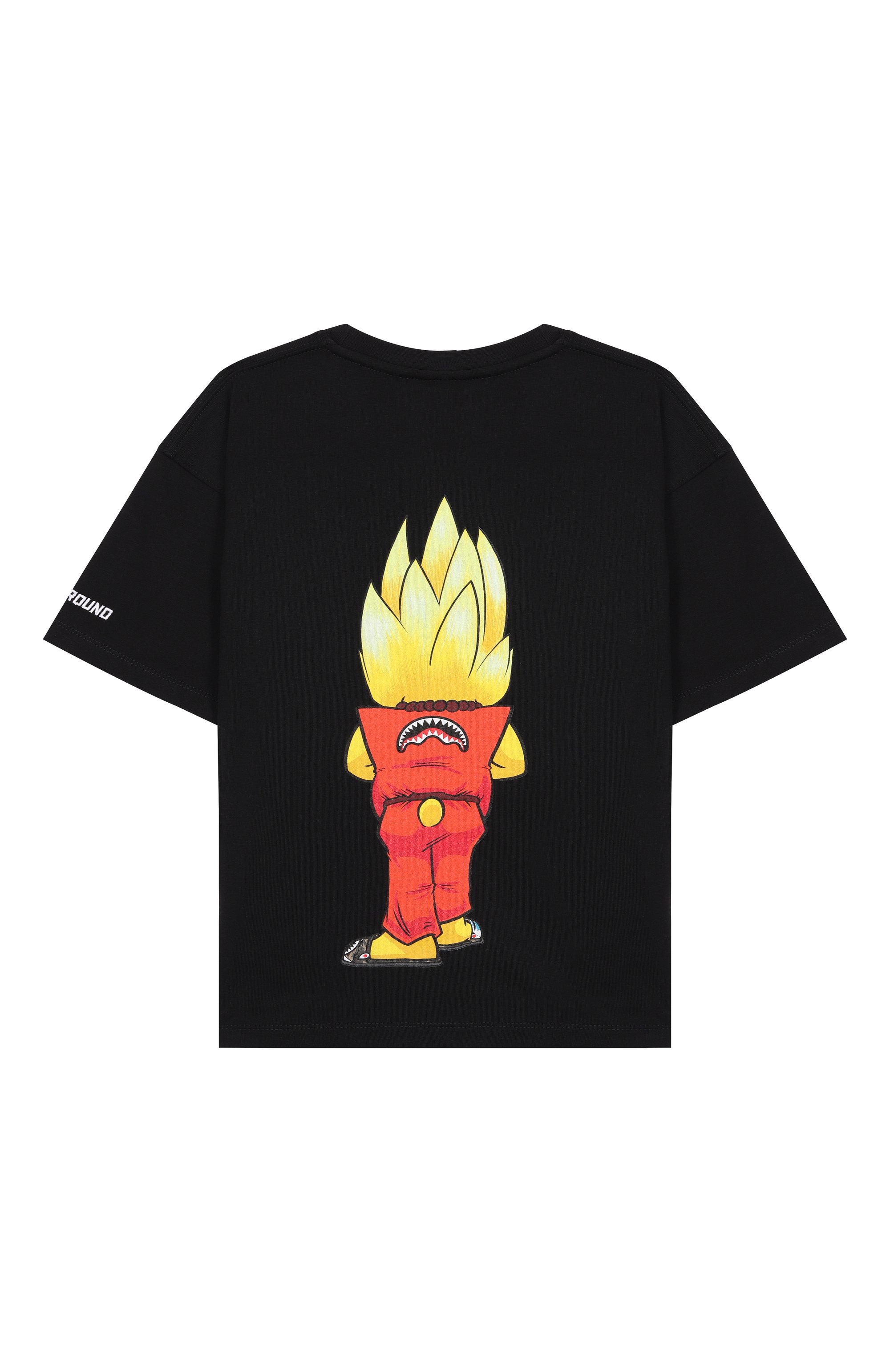 Хлопковая футболка SPRAYGROUND, арт. SPY1377BLK_001, фото 2