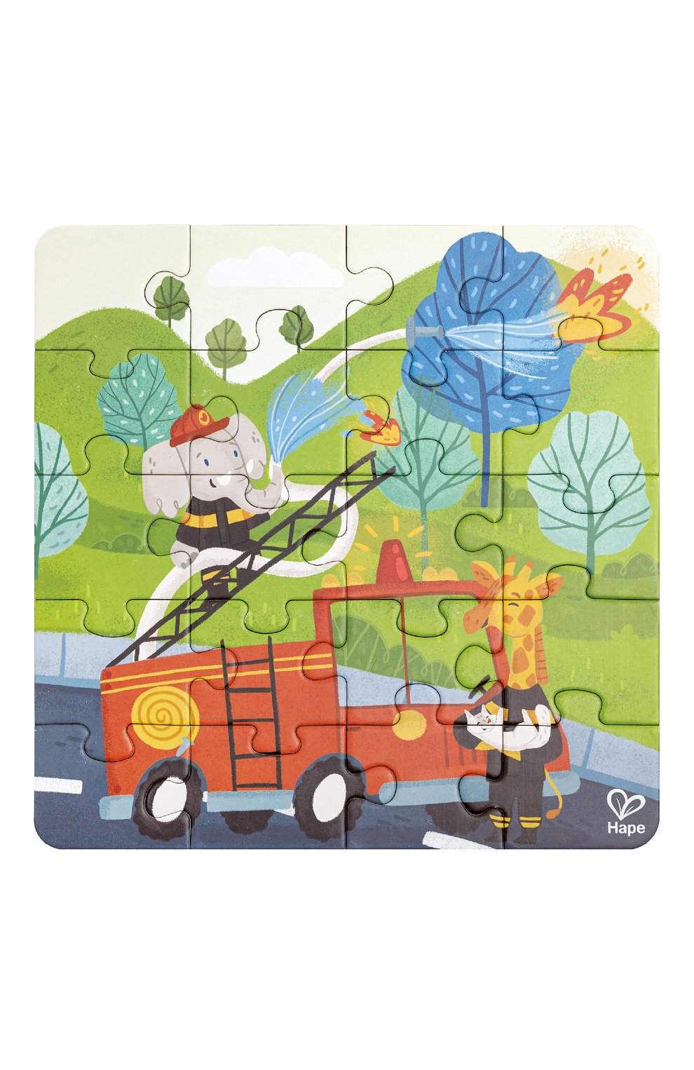 Пазл 4 в 1 спасательные машины HAPE разноцветного цвета по цене 3250 руб., арт. E1639_HP, фото 2 Пазл 4 в 1 спасательные машины HAPE, арт. E1639_HP, фото 2