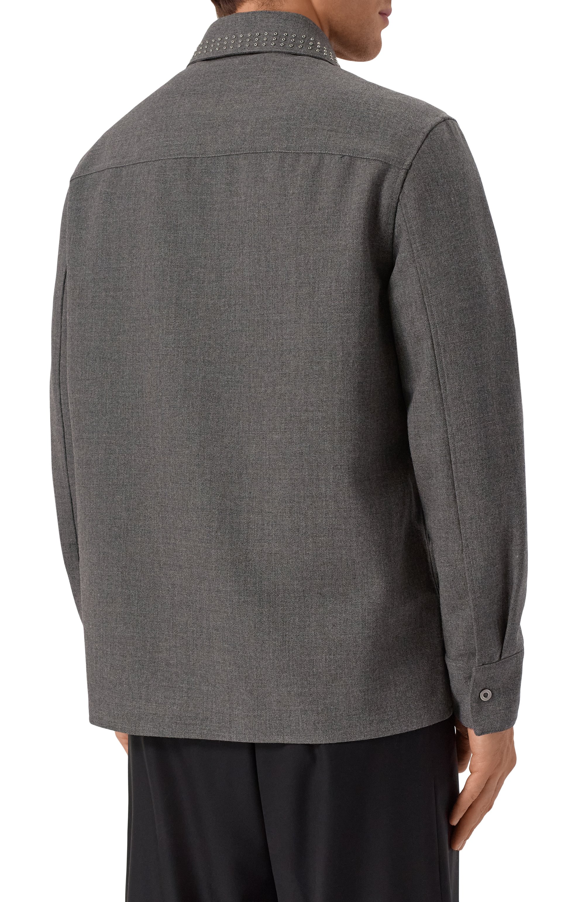 Шерстяная рубашка JIL SANDER, арт. J22DL0318-J41557, фото 4