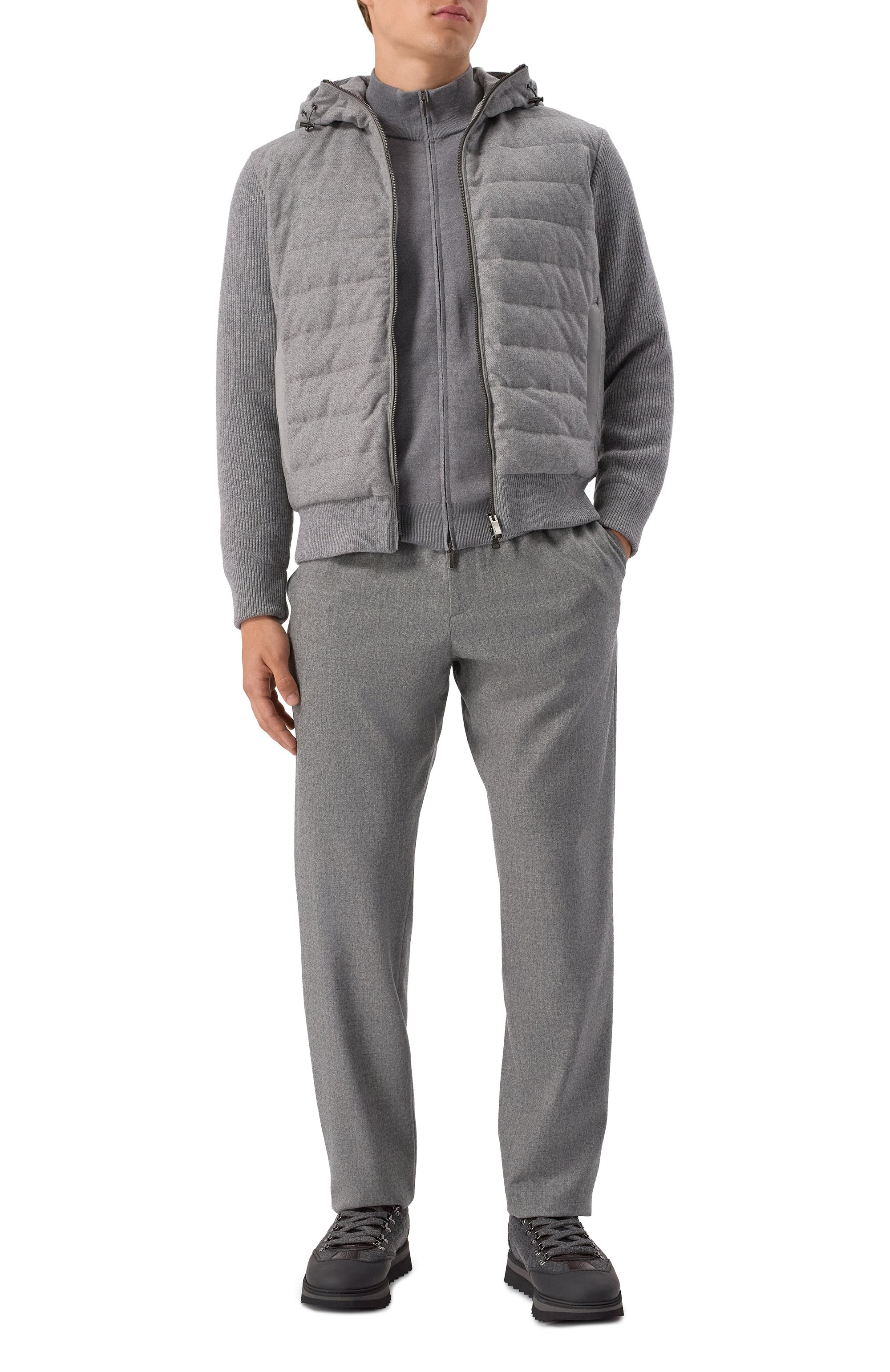 Кардиган из шерсти и кашемира PAUL&SHARK, арт. 15311276, фото 2