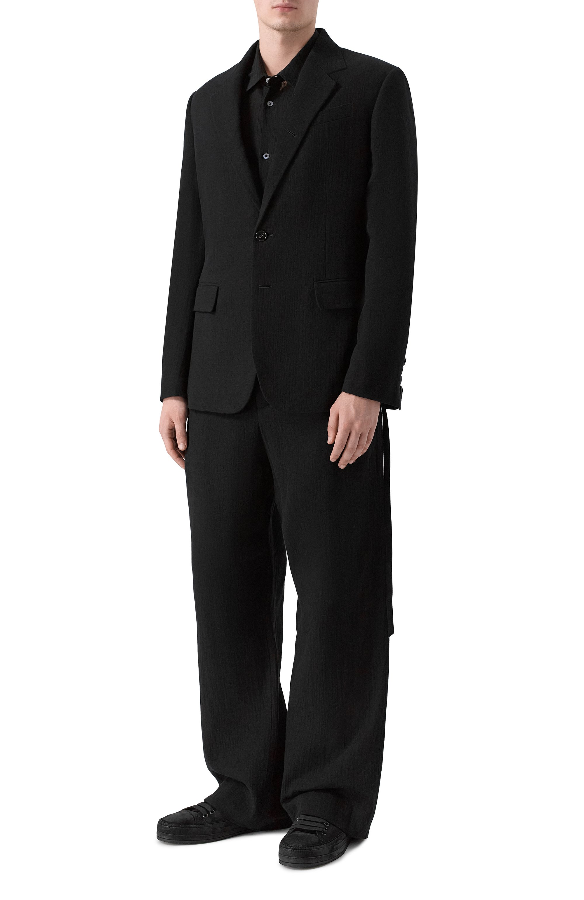 Хлопковый пиджак ANN DEMEULEMEESTER, арт. B0013730/FA718, фото 2